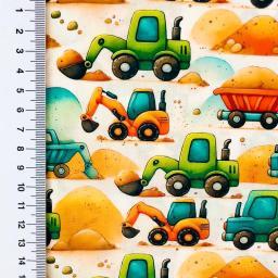 Poplin digital, Entreprenørmaskiner